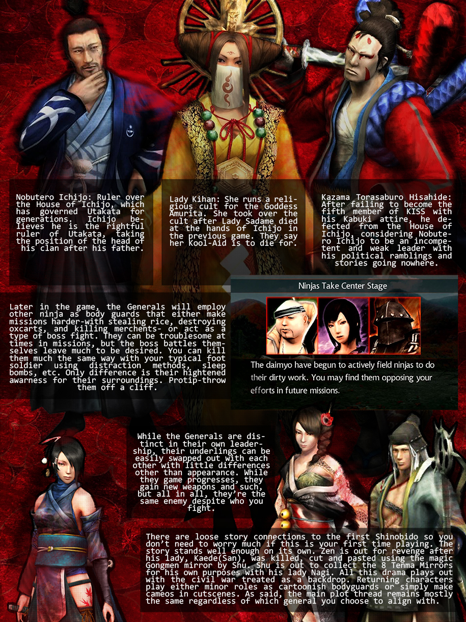 PS game magazine. Shinobido 2: psvita review.